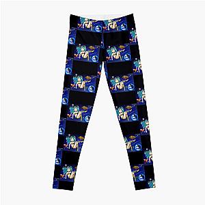 Urusei Yatsura Lum Floating in Space Active  	 Leggings