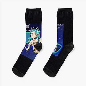 Urusei Yatsura Lum Floating in Space Active  	 Socks