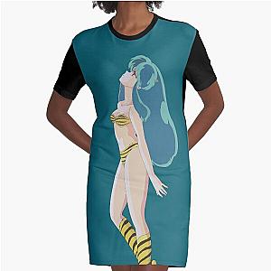 Lamu Urusei Yatsura Graphic T-Shirt Dress