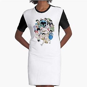 urusei yatsura and  friend Graphic T-Shirt Dress