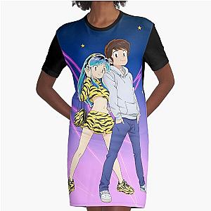 Urusei Yatsura - Cover Image Graphic T-Shirt Dress