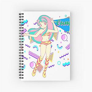 dancing lamu kawaii girl Urusei Yatsura Spiral Notebook