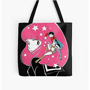 Lum & Shinobu Urusei Yatsura All Over Print Tote Bag