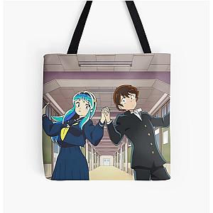 Urusei Yatsura - Having Fun All Over Print Tote Bag