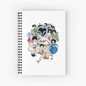 urusei yatsura and  friend Spiral Notebook