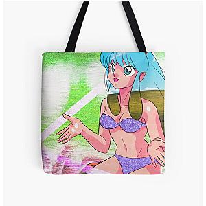 Urusei Yatsura aesthetic All Over Print Tote Bag