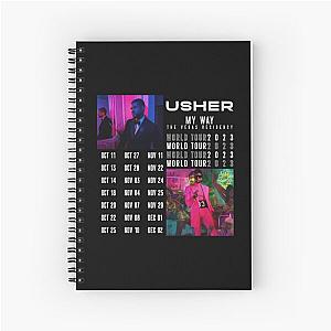 Usher US Tour 2023 Spiral Notebook