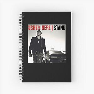 Usher Here I Stand   Spiral Notebook