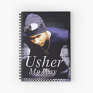 Album Usher My Way Spiral Notebook