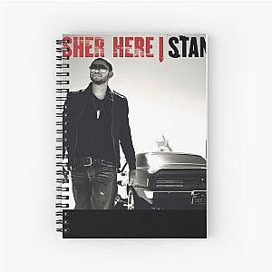 Usher Here I Stand Spiral Notebook