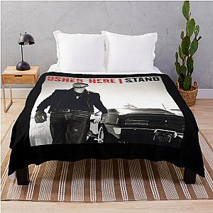 Usher Here Stand Throw Blanket
