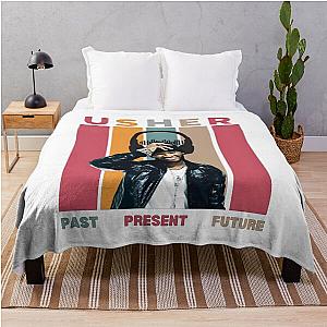 Usher present future throw blanket