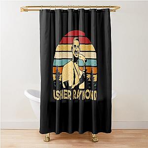 Usher Raymond Shower Curtain 

 Becomes

Usher Shower Curtain