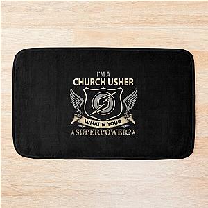 Church Usher Bath Mat