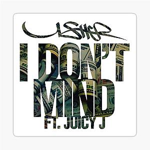 Usher I don't Mind Sticker