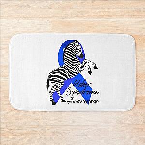 Usher Syndrome Awareness Bath Mat