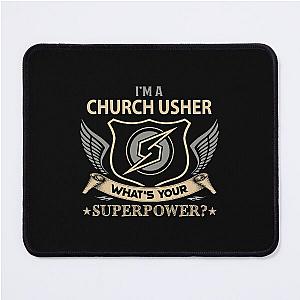 Church Usher Mouse Pad