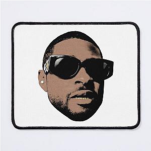 Pop Art Face Usher Mouse Pad