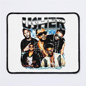 Vintage Bootleg Rapper Usher Mousepad