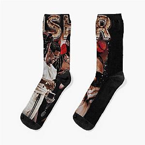 Classic Usher 90s Graphic T-Shirt Socks