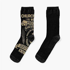 Church Usher Sock