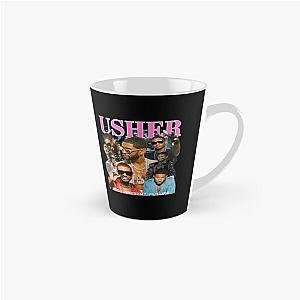 Vintage Usher Bootleg World Style Graphic Tall Mug