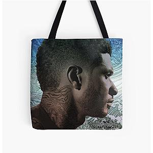 Looking for Myself Usher All Over Print Tote Bag