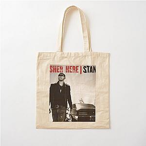 Usher Here Stand Cotton Tote Bag
