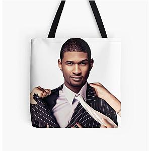 Usher vs All Print Tote Bag