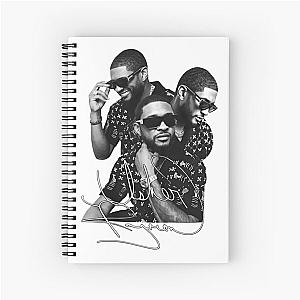 Usher presents Spiral Notebook