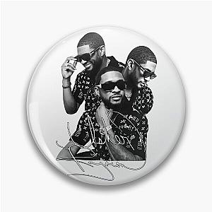 Usher present Pin