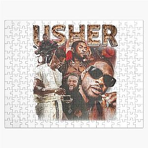 Usher 90s Rap Music Inspired Graphic Jigsaw Puzzle