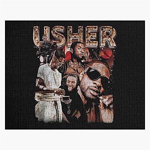 Classic 90s Usher Music Iconic Graphic T-Shirt Jigsaw Puzzle