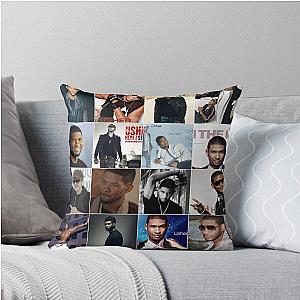 Usher Singer Throw Pillow
