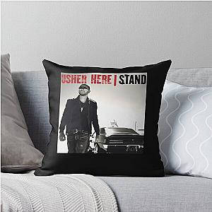 Usher Here I Stand Throw Pillow