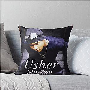 Album Usher Throw Pillow