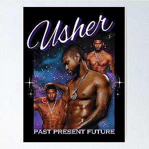 Usher Past Future Vintage Poster
