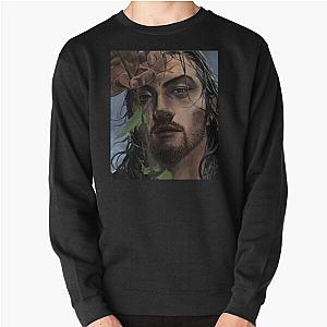 Beautiful Amazing Miyamoto Musashi Vagabond Art Piece Manga Panel from Vagabond Pullover Sweatshirt RB0307 [ID10019]