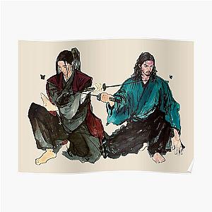 Inoue Takehiko Vagabond Manga Musashi Miyamoto vs Sasaki Kojiro Poster RB0307 [ID9677]