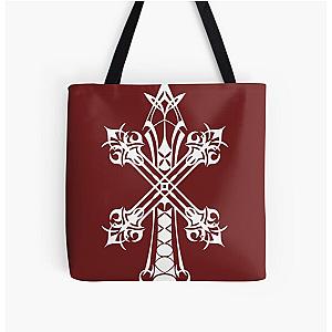 Rood of Yocus  Blood Sin (White), Vagrant Story All Over Print Tote Bag