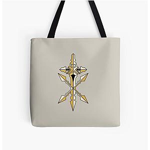 Vagrant Story Inspired Rood Inverse Design All Over Print Tote Bag