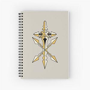 Vagrant Story Inspired Rood Inverse Design Spiral Notebook