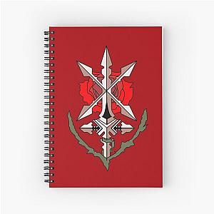 Vagrant Story Inspired Crimson Blades Design Spiral Notebook