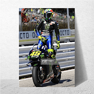 Valentino Rossi MotoGP King Valentino Rossi Posters
