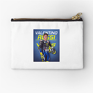 Valentino Rossi The Greatest Of All Time Valentino Rossi Zipper Pouches