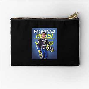 Valentino Rossi The Greatest Of All Time Valentino Rossi Zipper Pouches