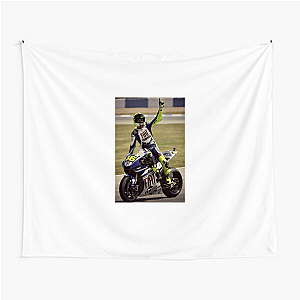 Valentino Rossi My Favorite Moto Legend Valentino Rossi Tapestries