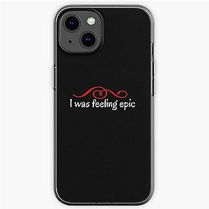 Vampire Diaries Cases - I was feeling epic - stefan salvatore quote iPhone Soft Case RB1312 [ID455]