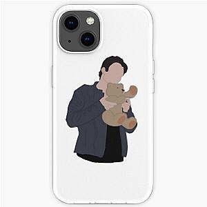 Vampire Diaries Cases - Damon salvatore with teddy bear iPhone Soft Case RB1312 [ID440]