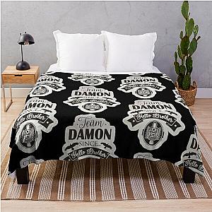 Vampire Diaries Blanket - Team Damon since hello brother  Throw Blanket RB1312 [ID601]